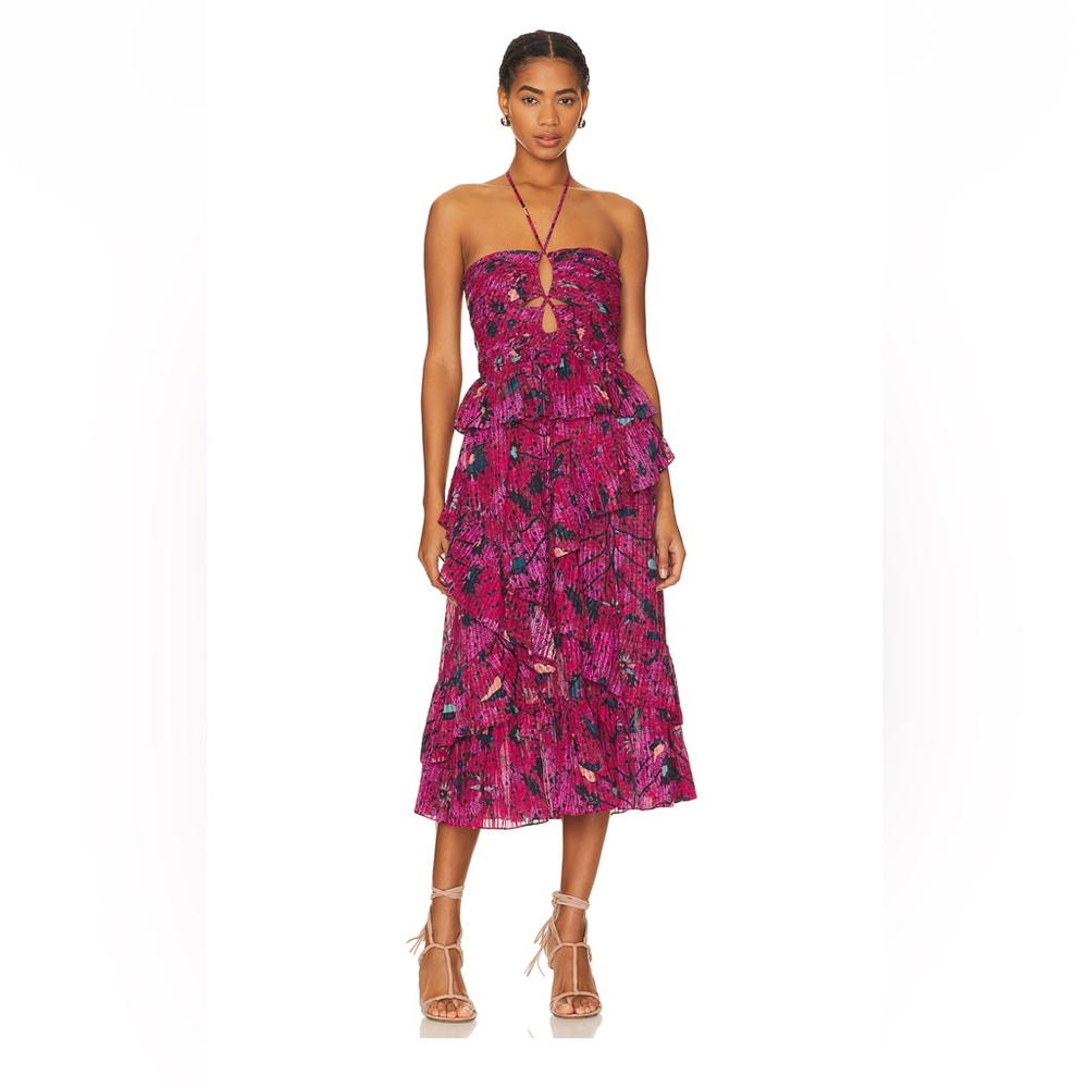 Pink Floral Dress